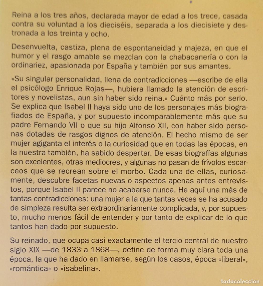 Libros de segunda mano: ISABEL II - JOSE LUIS COMELLAS - Foto 2