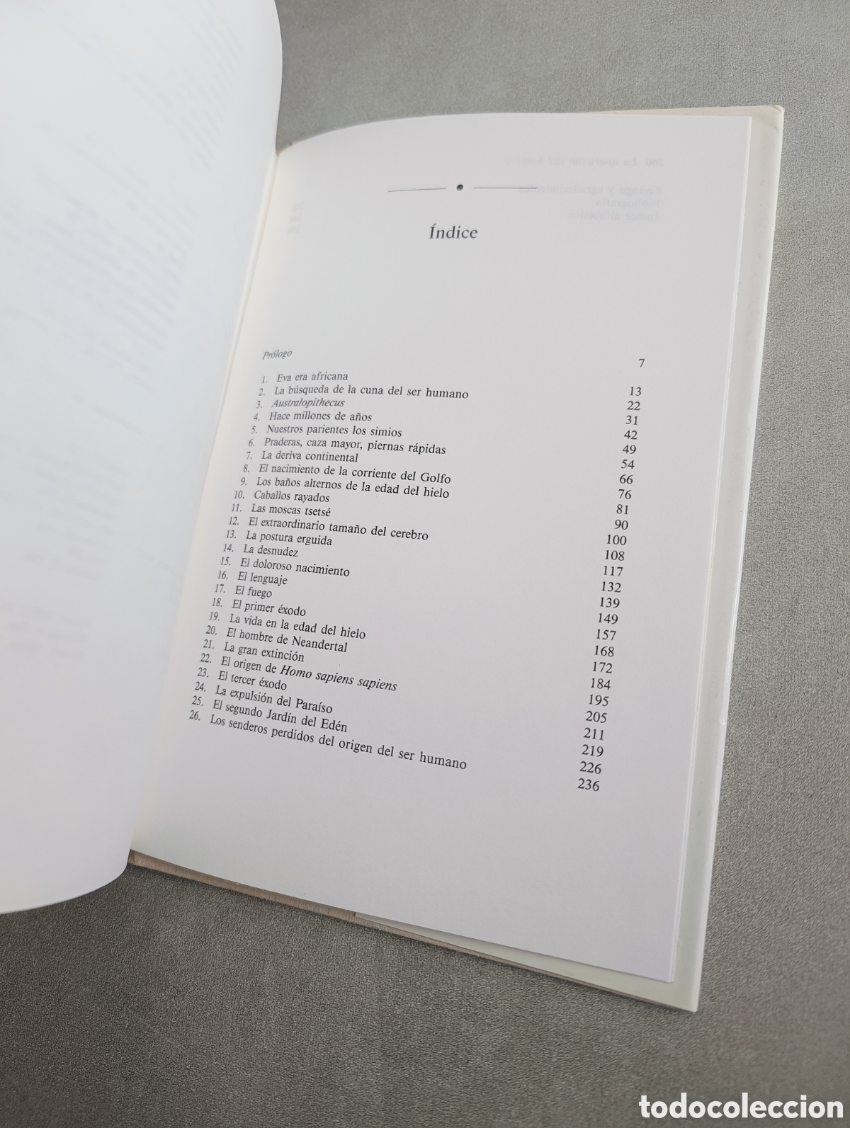 Libros de segunda mano: La aparici&oacute;n del hombre. Josef H. Reichholf. - Foto 5