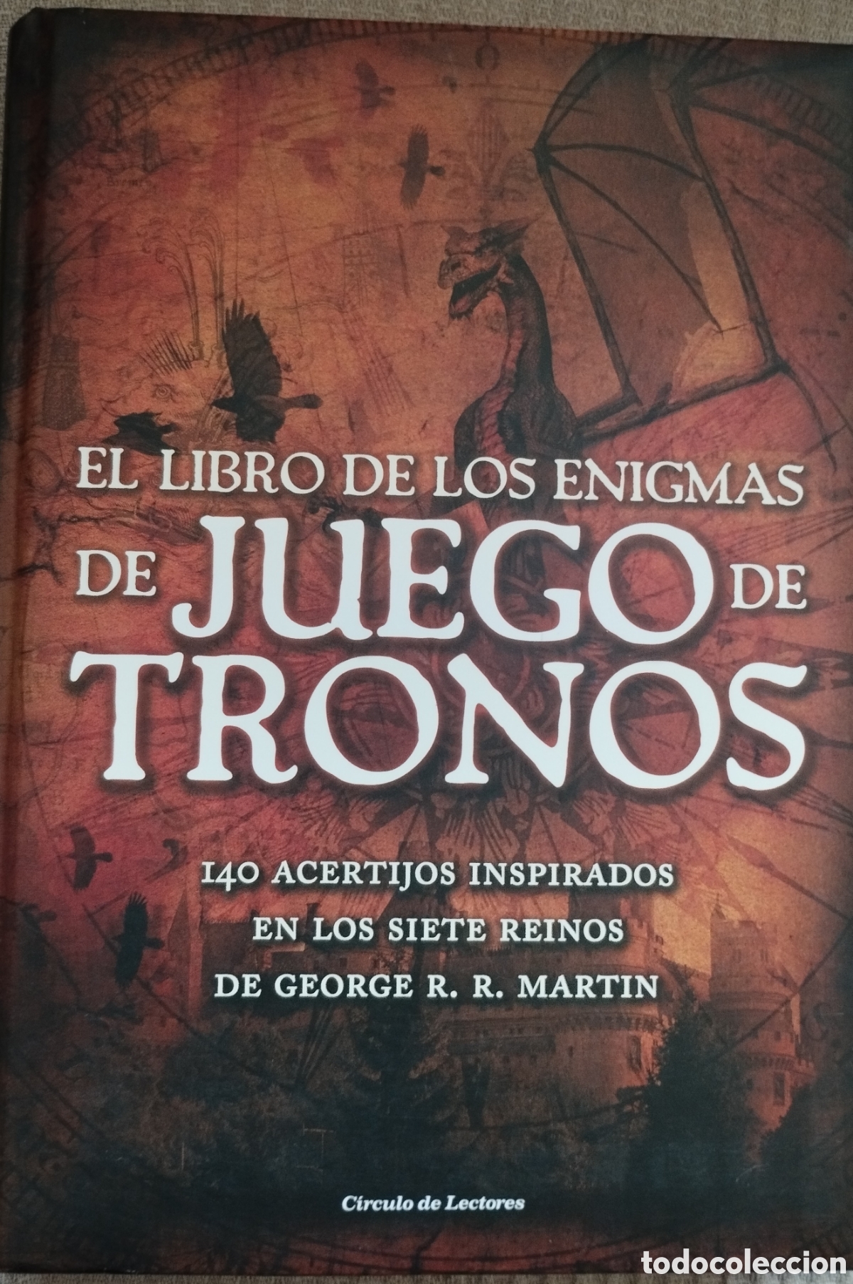 Libros de segunda mano: JUEGO DE TRONOS EL LIBRO DE LOS ENIGMAS - Foto 1