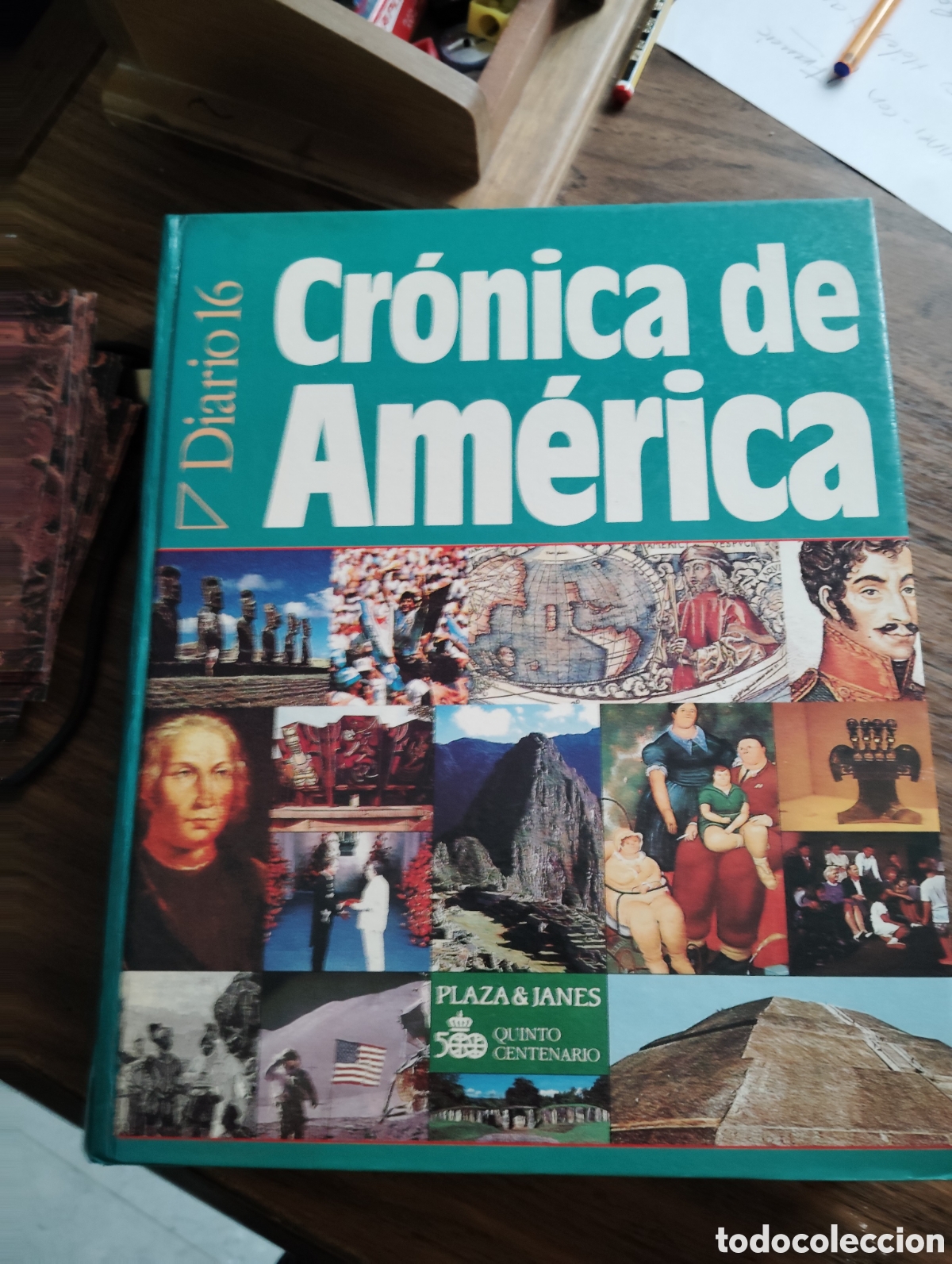 Libros de segunda mano: CR&Oacute;NICA DE AM&Eacute;RICA , Editorial Plaza Jabes - Foto 1