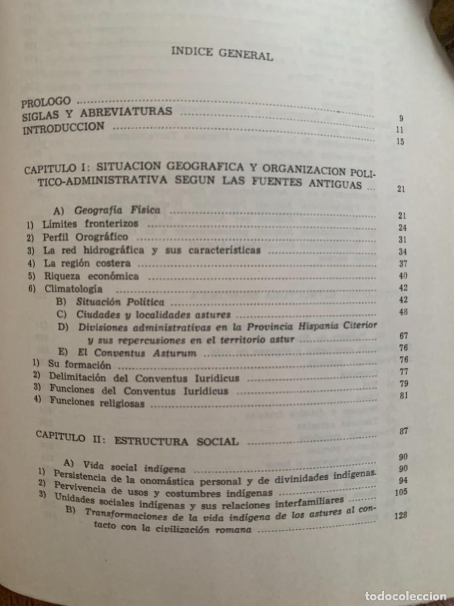 Libros de segunda mano: M. Pastor Mu&ntilde;oz: Los astures durante el imperio romano - Foto 3