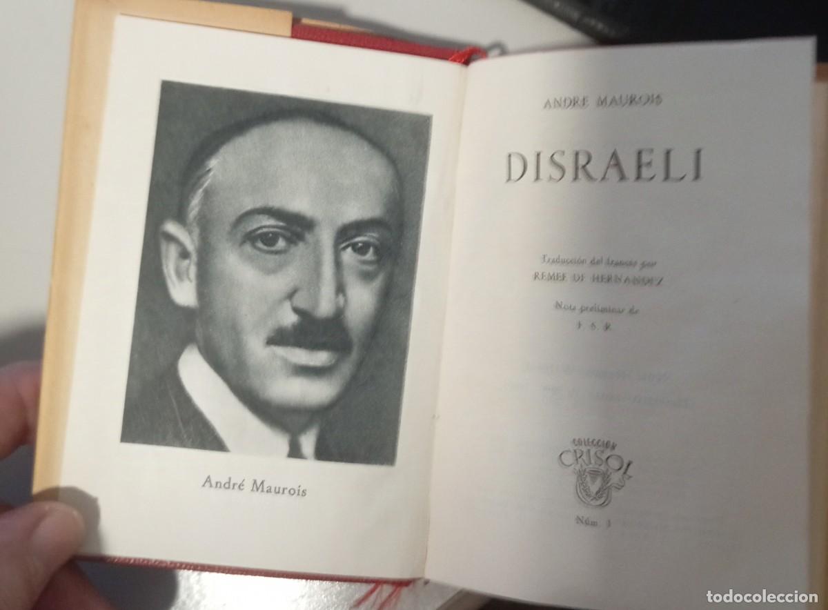 Libros de segunda mano: DISRAELI DE ANDRE MAUROIS - Foto 2