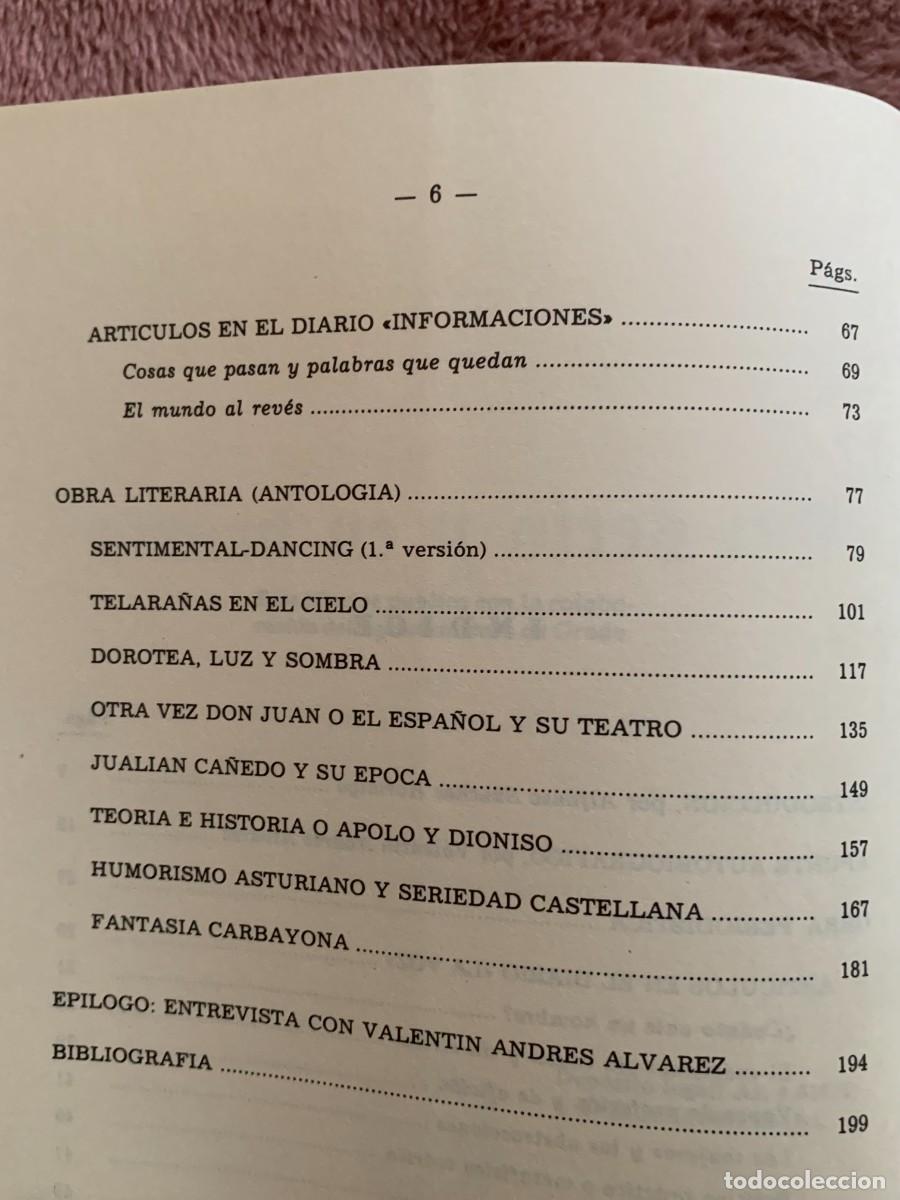 Libros de segunda mano: Valent&iacute;n Andr&eacute;s &Aacute;lvarez: En serio y en broma - Foto 5