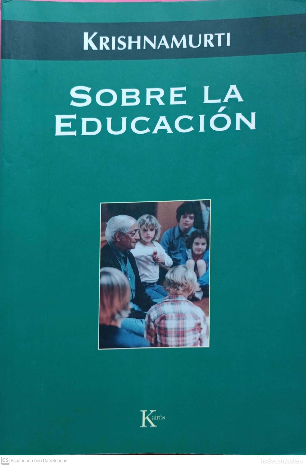 Libros de segunda mano: Sobre la educaci&oacute;n - Krishnamurti - Foto 1
