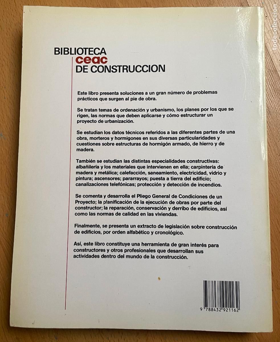 Libros de segunda mano: MANUAL DEL CONSTRUCTOR, Jose Maria Igoa - Foto 2
