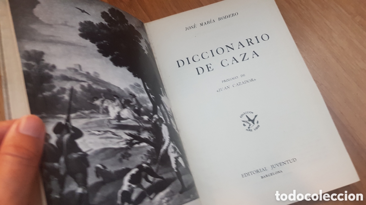 Libros de segunda mano: Diccionario de caza. Rodero - Foto 4