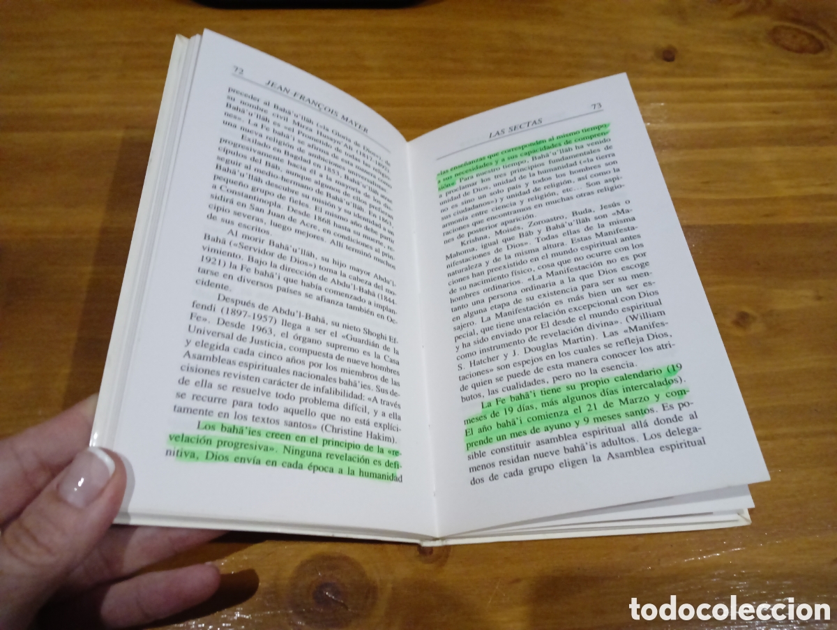 Libros de segunda mano: Las Sectas. Jean- Francois Mayer - Foto 5