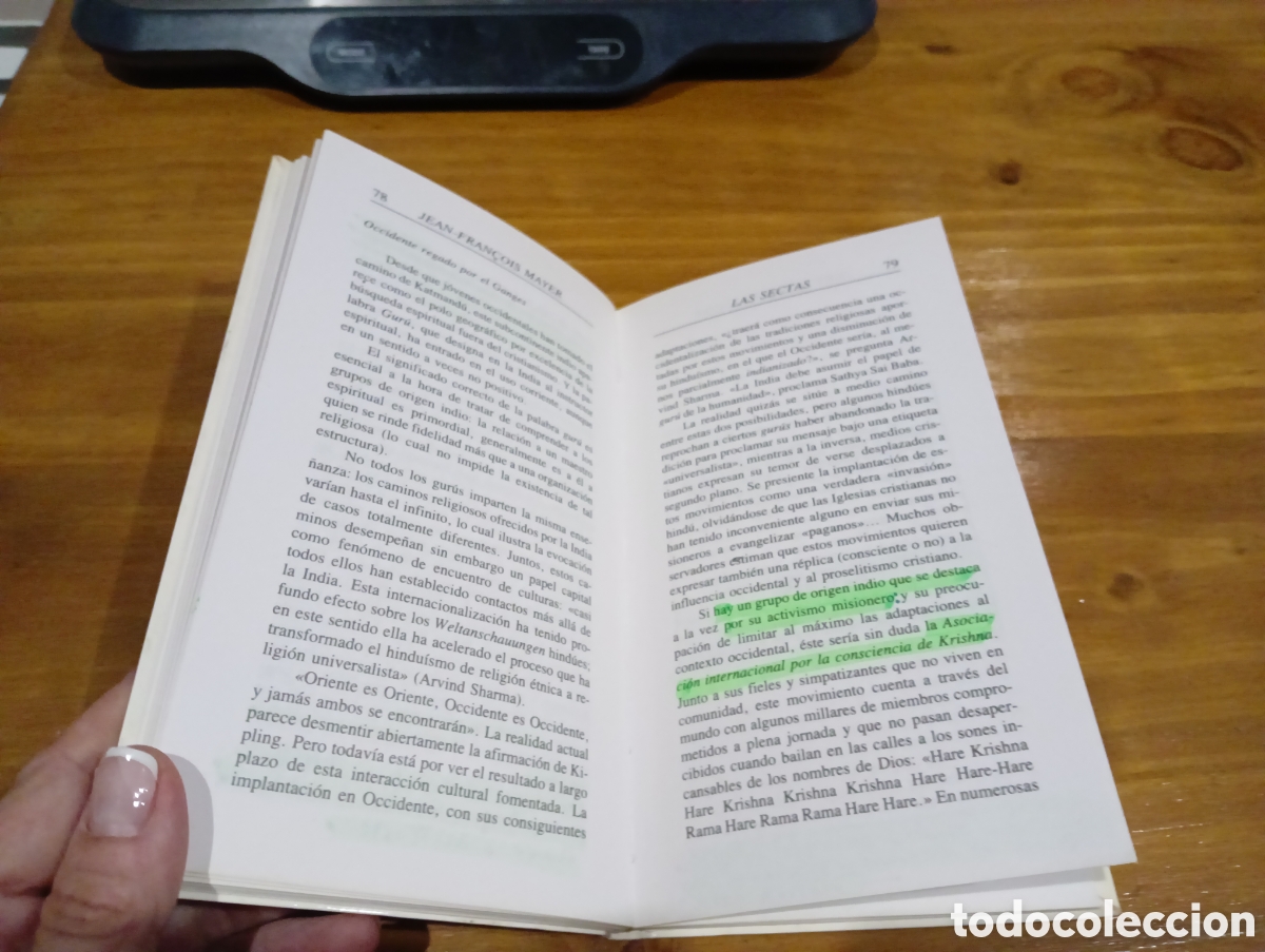 Libros de segunda mano: Las Sectas. Jean- Francois Mayer - Foto 6
