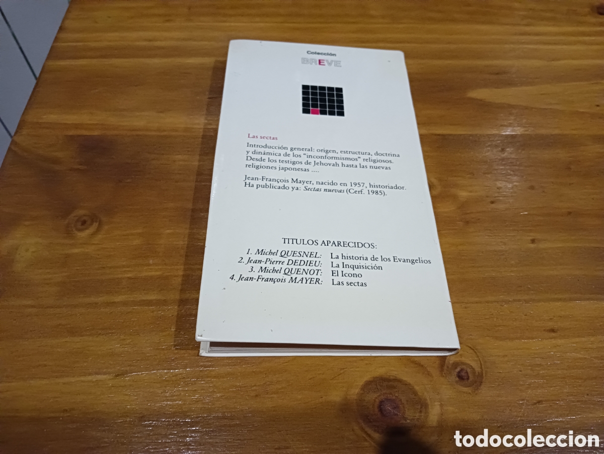 Libros de segunda mano: Las Sectas. Jean- Francois Mayer - Foto 7