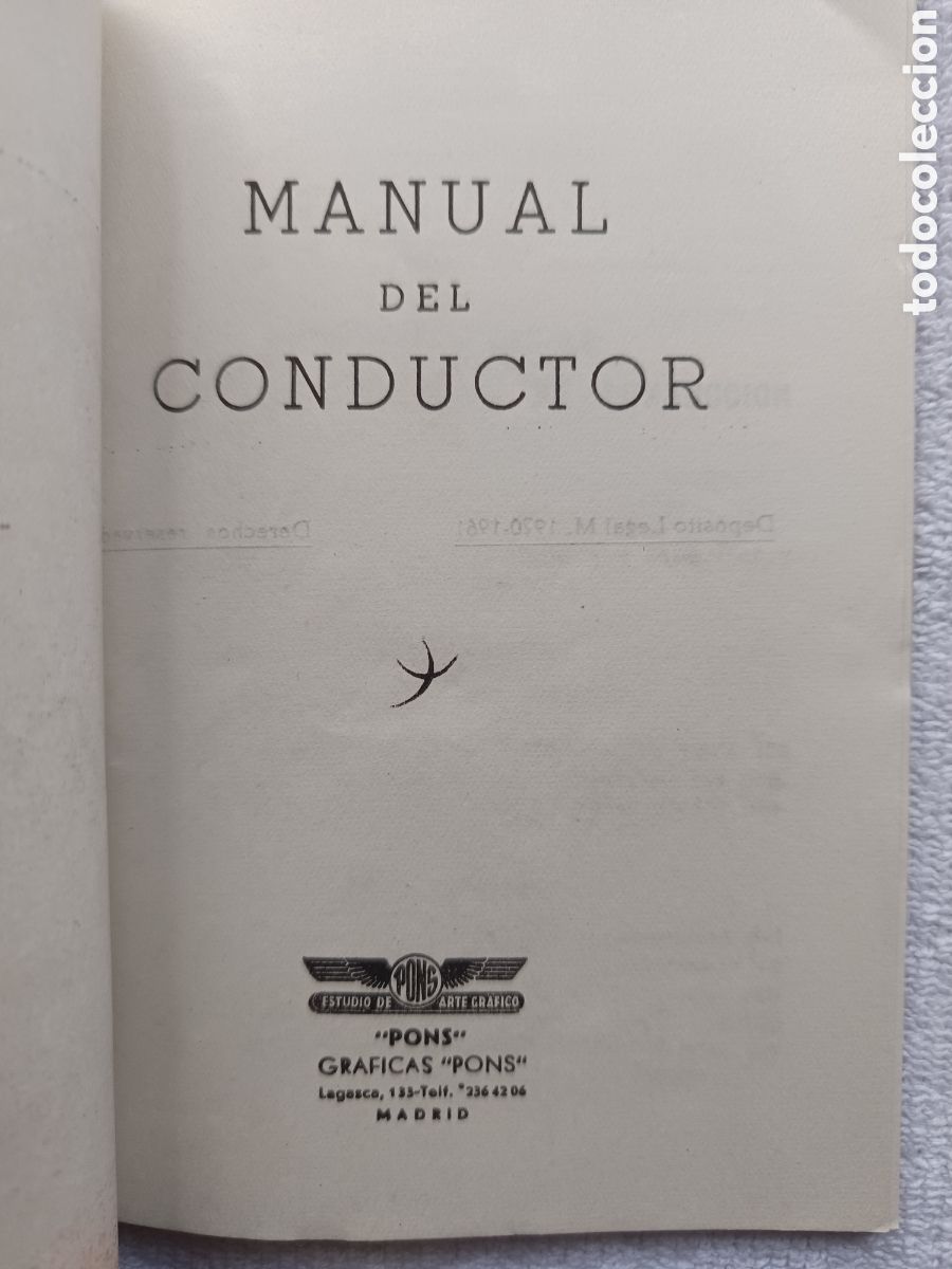 Libros de segunda mano: MANUAL DEL CONDUCTOR - Foto 3