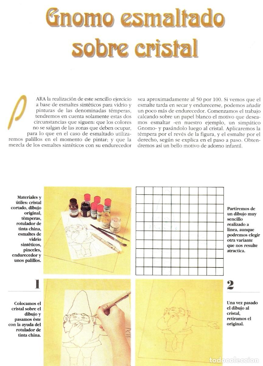 Libros de segunda mano: [2 TOMOS]. MANUALIDADES. ENC. VISUAL. ESCOLARES. ARTESANIA. - Foto 2