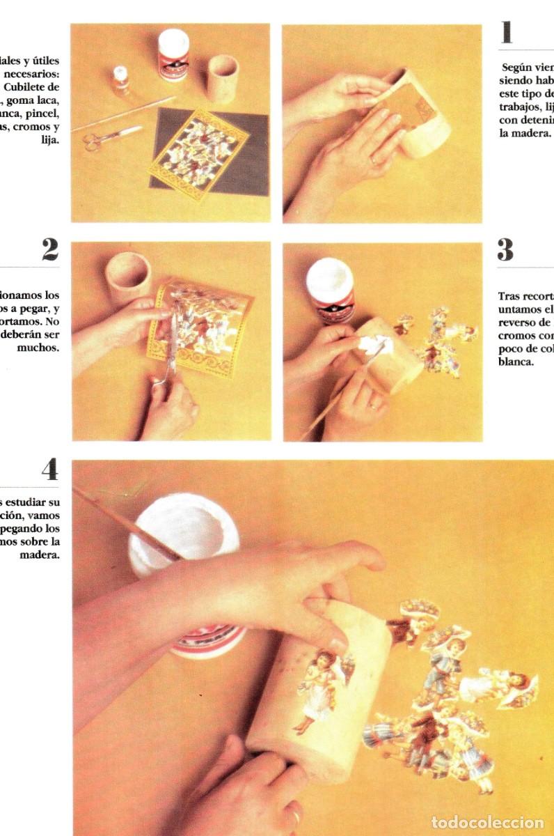 Libros de segunda mano: [2 TOMOS]. MANUALIDADES. ENC. VISUAL. ESCOLARES. ARTESANIA. - Foto 5