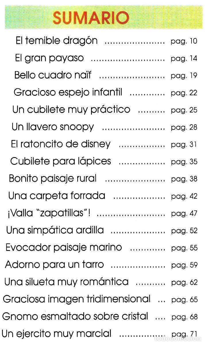 Libros de segunda mano: [2 TOMOS]. MANUALIDADES. ENC. VISUAL. ESCOLARES. ARTESANIA. - Foto 7