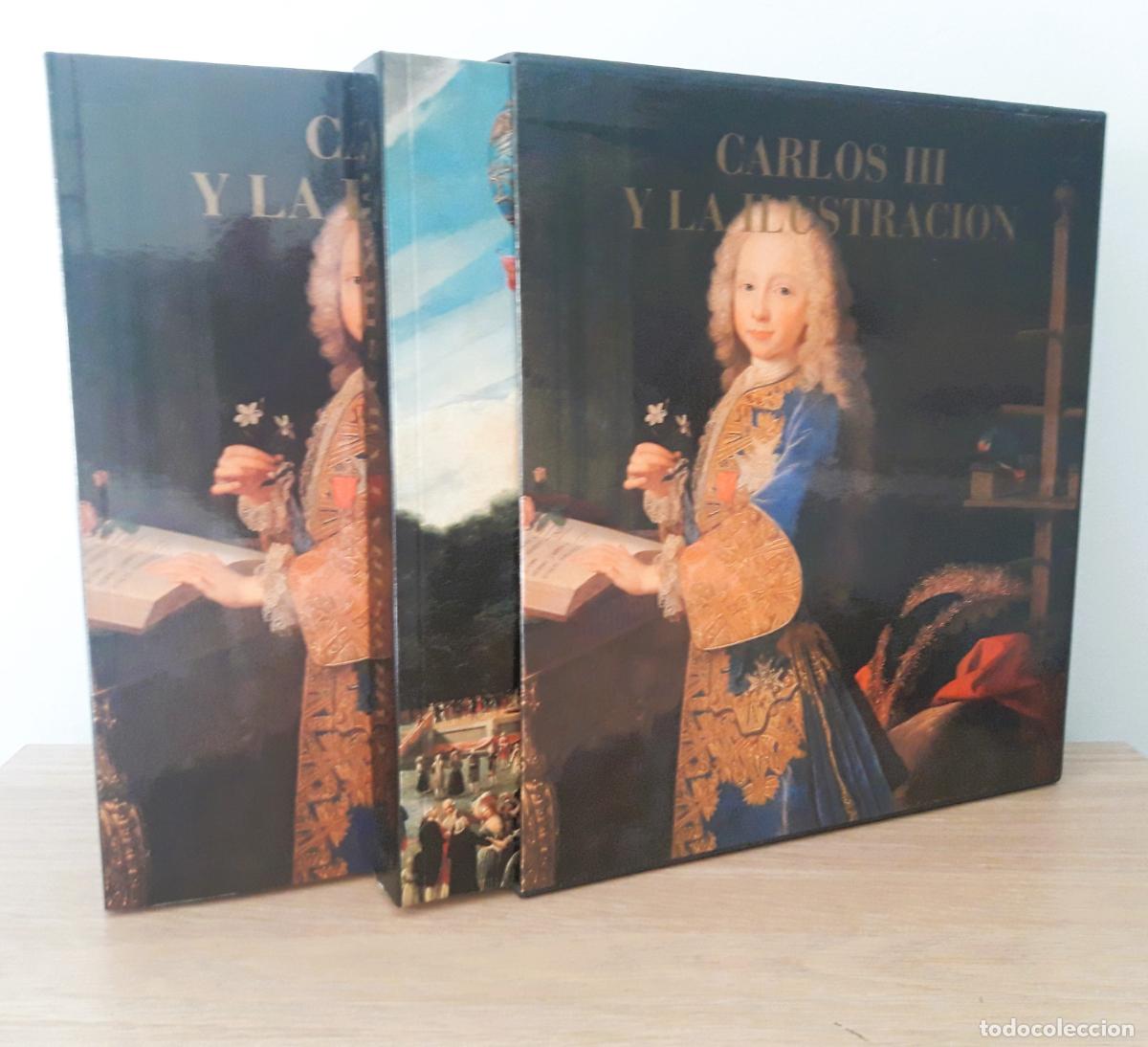 Libros de segunda mano: CARLOS III Y LA ILUSTRACI&Oacute;N 1788-1988. Dos tomos en estuche.