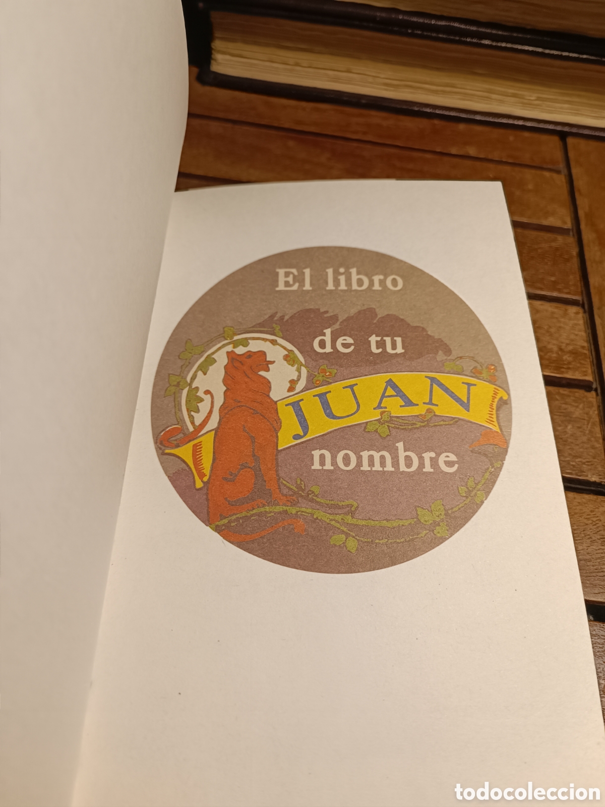 Libros de segunda mano: EL LIBRO DE TU NOMBRE. JUAN. EDICIOES SM. 1995. - Foto 3
