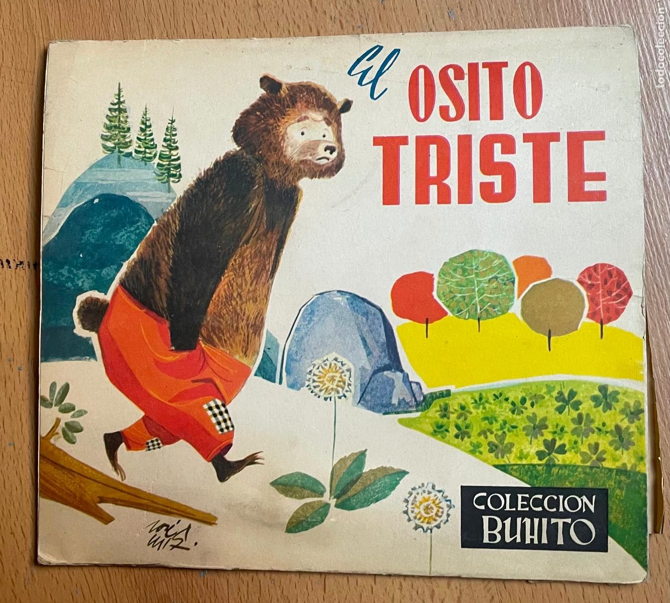 Libri di seconda mano: OSITO TRISTE, Coleccion Buhito Diorama, 1962
