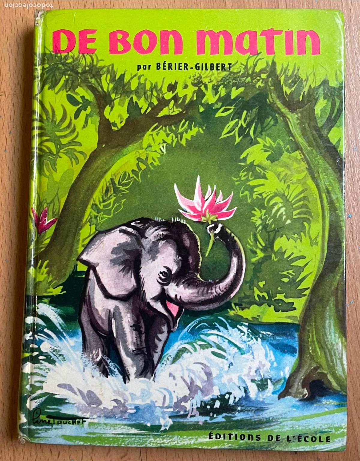 Libros de segunda mano: DE BON MATIN, Berier Gilbert, EN FRANCES ,Libro de lectura escuela - Foto 1