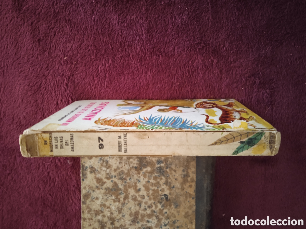 Libros de segunda mano: UN MUCHACHO EN LAS SELVAS DEL AMAZONAS / ROBERT M. BALLANTYNE -ED. MATEU - Foto 4