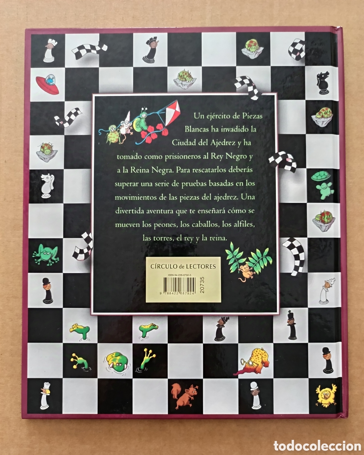 Libros de segunda mano: Jaque Mate en la Ciudad del Ajedrez, por Piers Harper (C&iacute;rculo de Lectores, 2000). - Foto 2