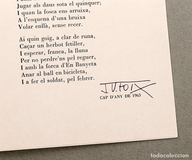 Libros de segunda mano: J. V. FOIX - 1962 - NADALA - Foto 4