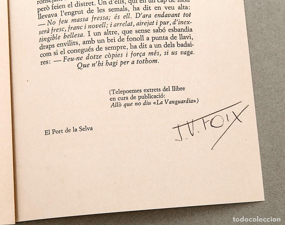 Libros de segunda mano: J. V. FOIX - 1969 - NADALA - Foto 4