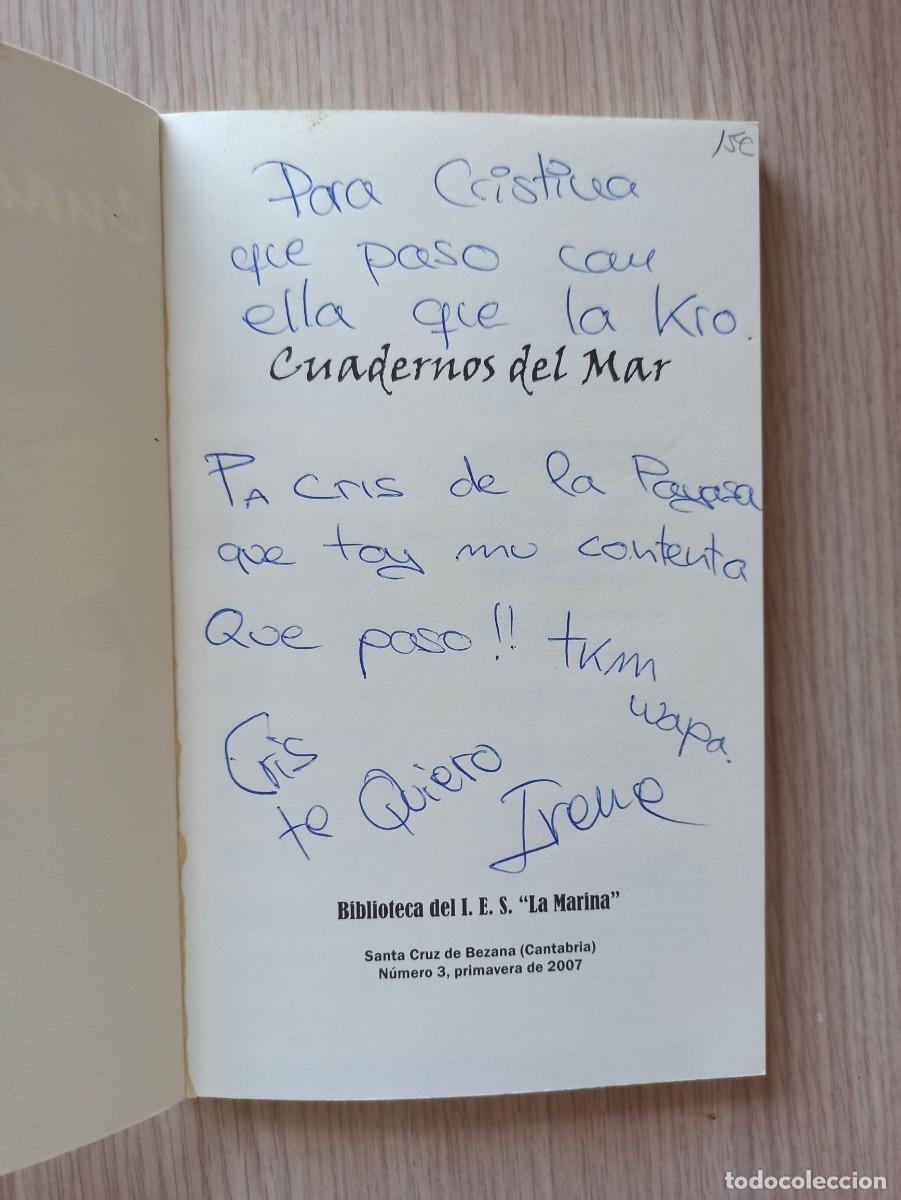 Libros de segunda mano: CUADERNOS DEL MAR N&ordm;3 (Ed. IES La Marina) a&ntilde;o 2007 - Foto 3