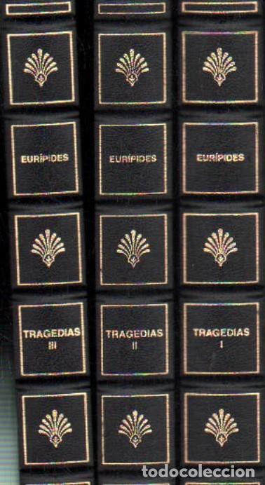 Libros de segunda mano: TRAGEDIAS. 3 TOMOS. EURIPIDES. A-LITCLA-283. - Foto 1