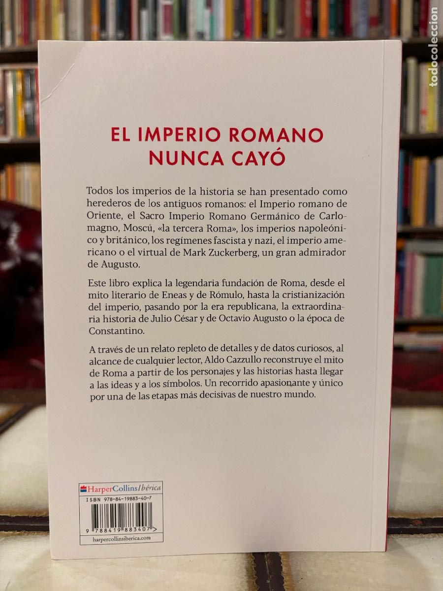 Libros de segunda mano: Roma. El imperio infinito. Aldo Cazzullo. - Foto 2