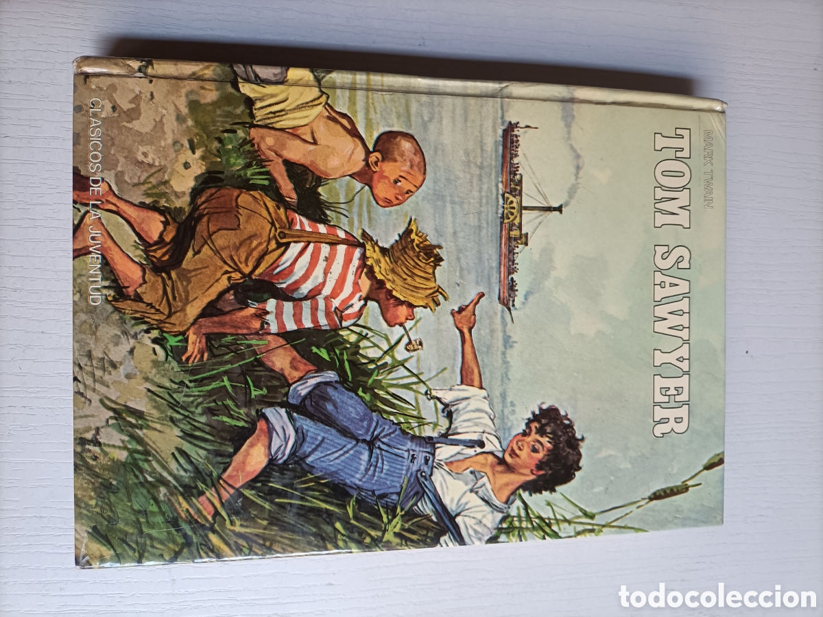 Libros de segunda mano: Tom sawyer. La isla del tesoro. Cl&aacute;sicos de la juventud 1975 - Foto 4