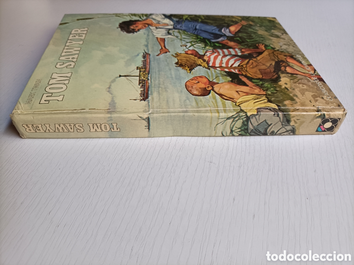 Libros de segunda mano: Tom sawyer. La isla del tesoro. Cl&aacute;sicos de la juventud 1975 - Foto 5