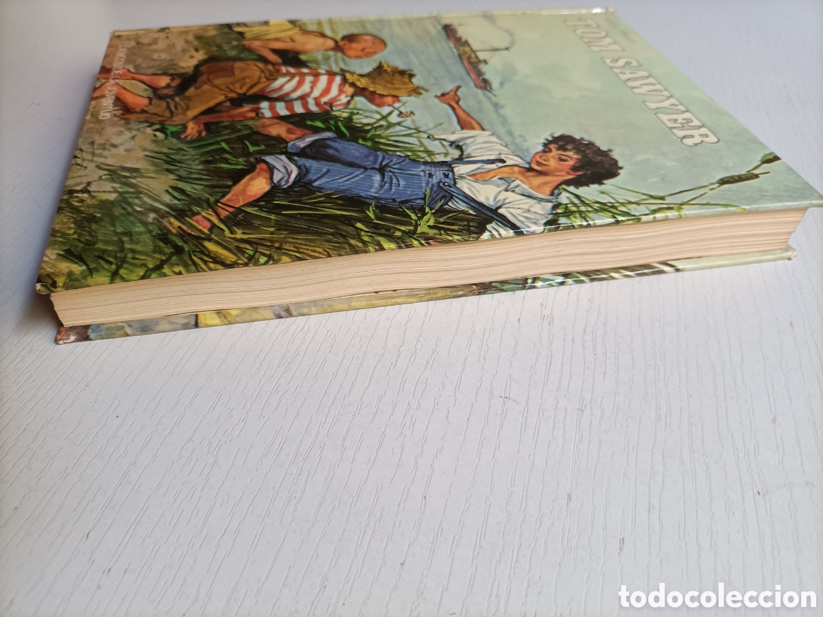 Libros de segunda mano: Tom sawyer. La isla del tesoro. Cl&aacute;sicos de la juventud 1975 - Foto 6