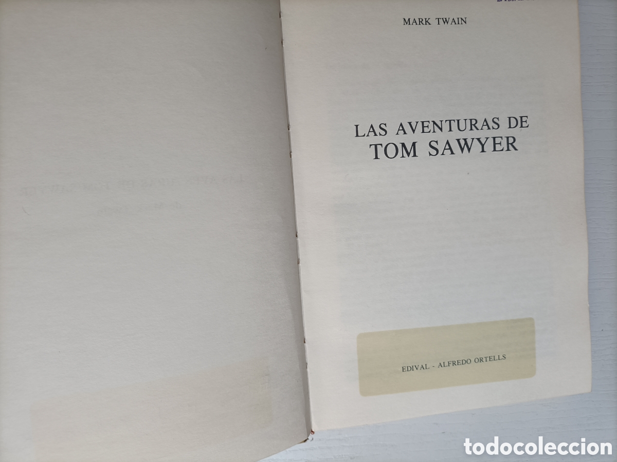 Libros de segunda mano: Tom sawyer. La isla del tesoro. Cl&aacute;sicos de la juventud 1975 - Foto 8