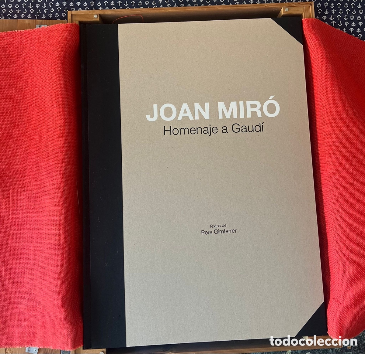 Libros de segunda mano: Homenaje a Gaud&iacute;. Joan Mir&oacute;. Artika books. - Foto 2