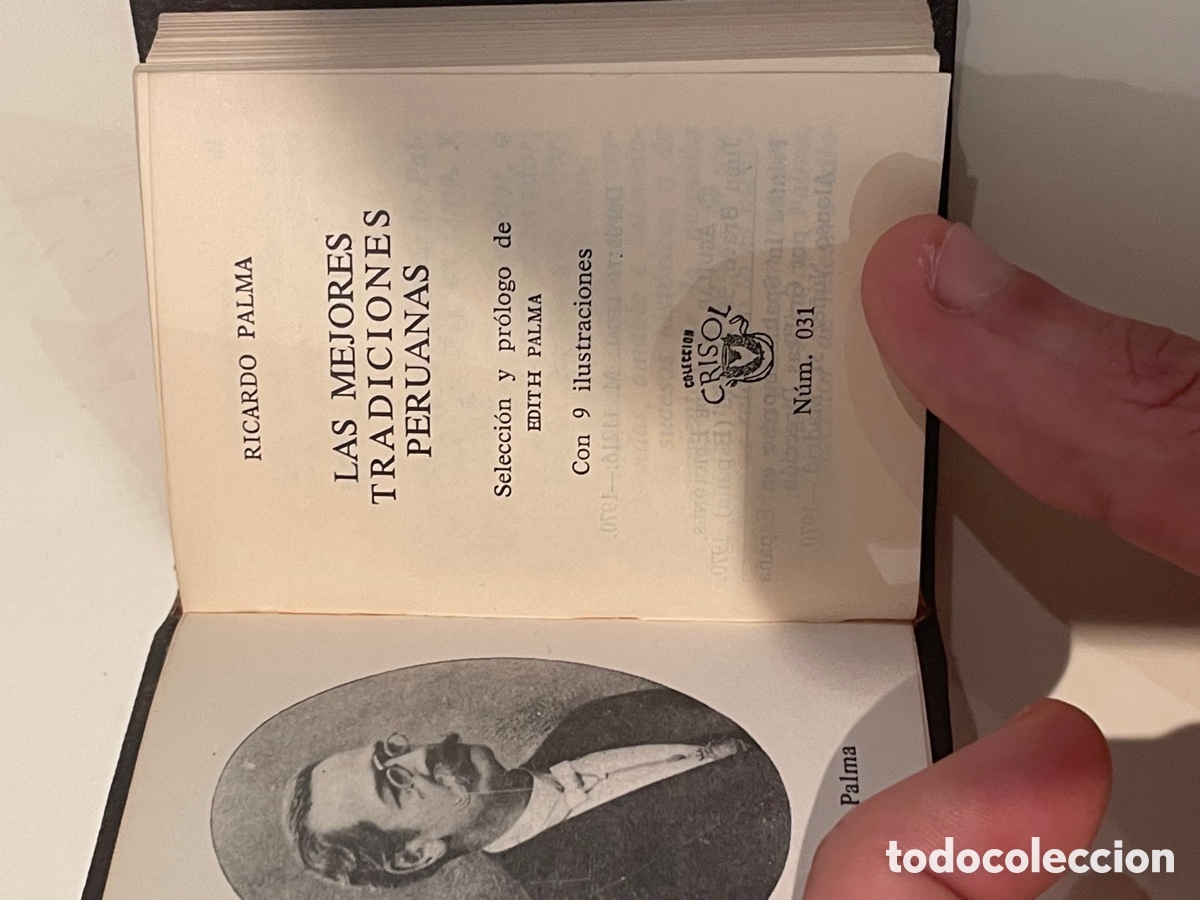 Libros de segunda mano: Crisolin 31, Tradiciones Peruanas, Ricardo de Palma - Foto 5