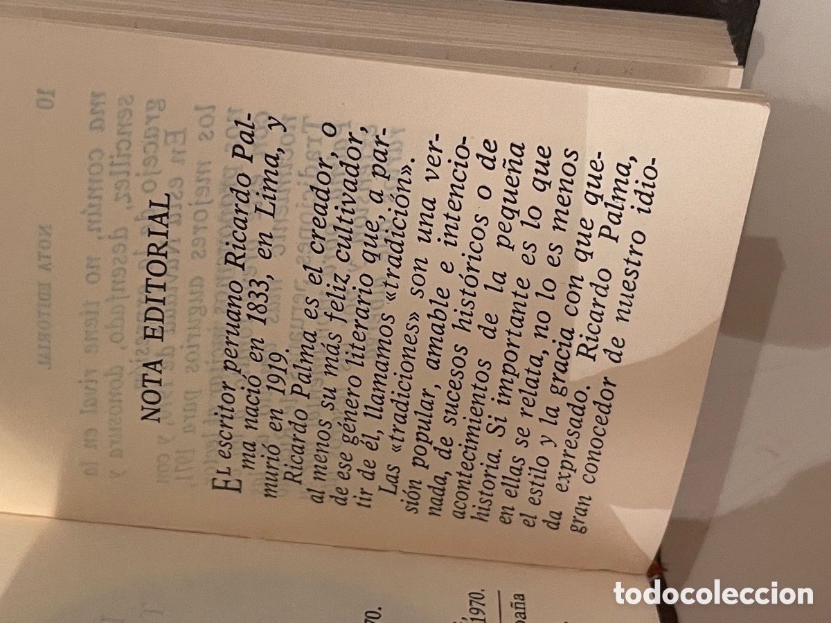 Libros de segunda mano: Crisolin 31, Tradiciones Peruanas, Ricardo de Palma - Foto 6