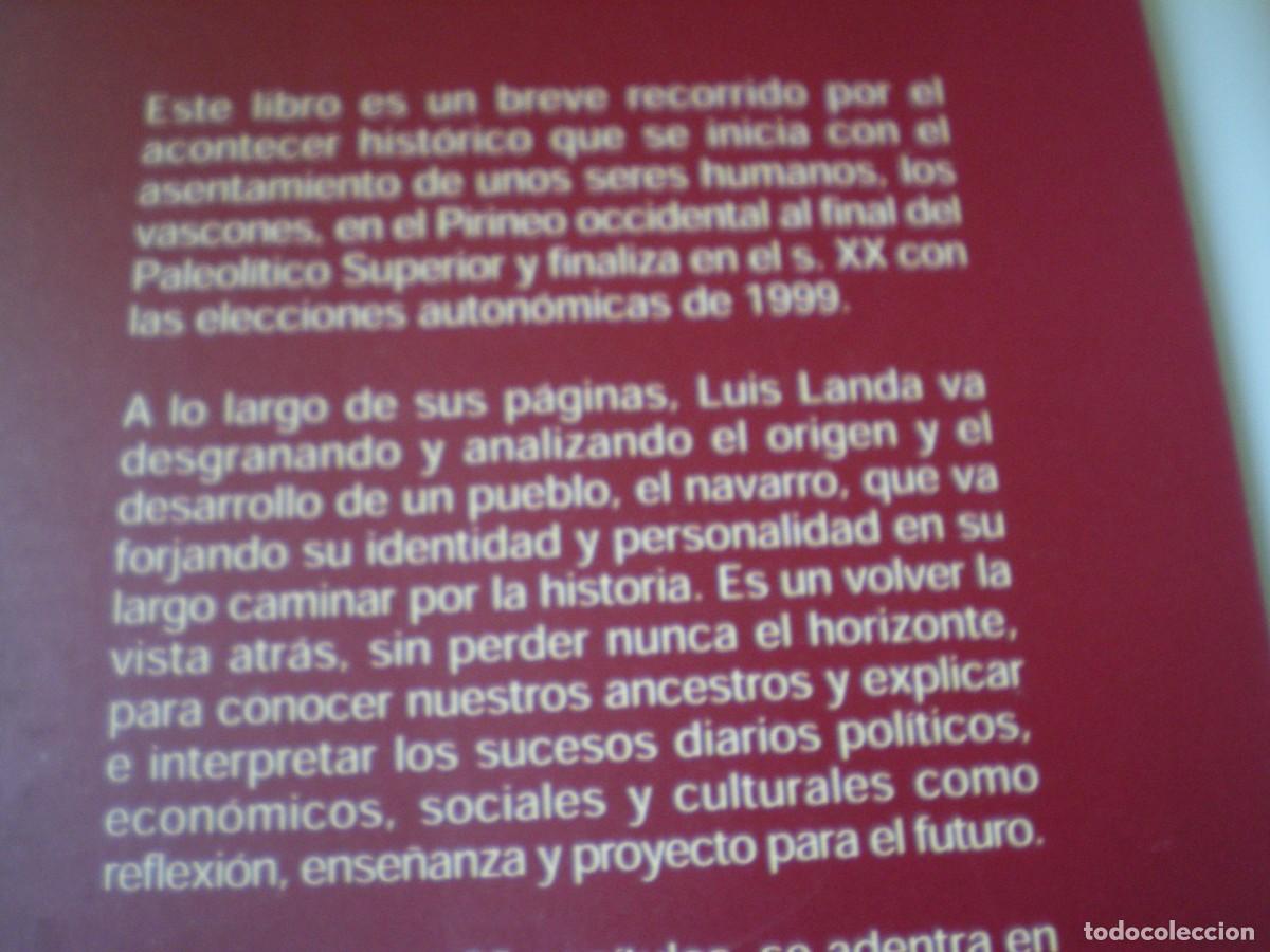 Libros de segunda mano: HISTORIA DE NAVARRA. LUIS LANDA EL BUSTO. - Foto 3