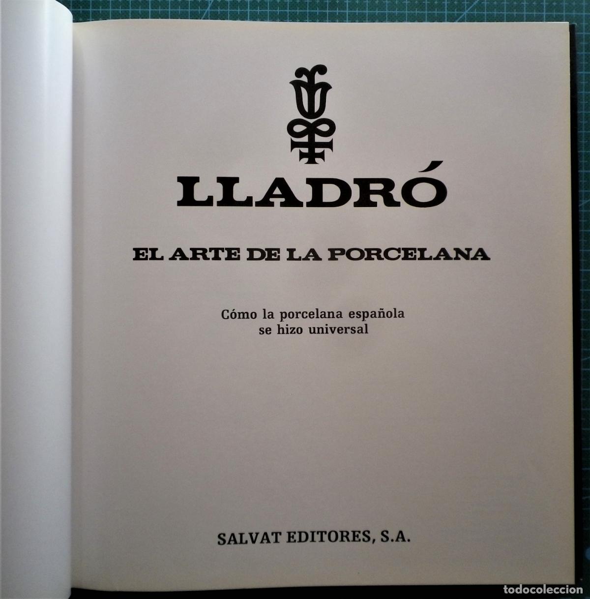 Libros de segunda mano: Libro, Lladr&oacute;, el arte de la porcelana - Foto 2