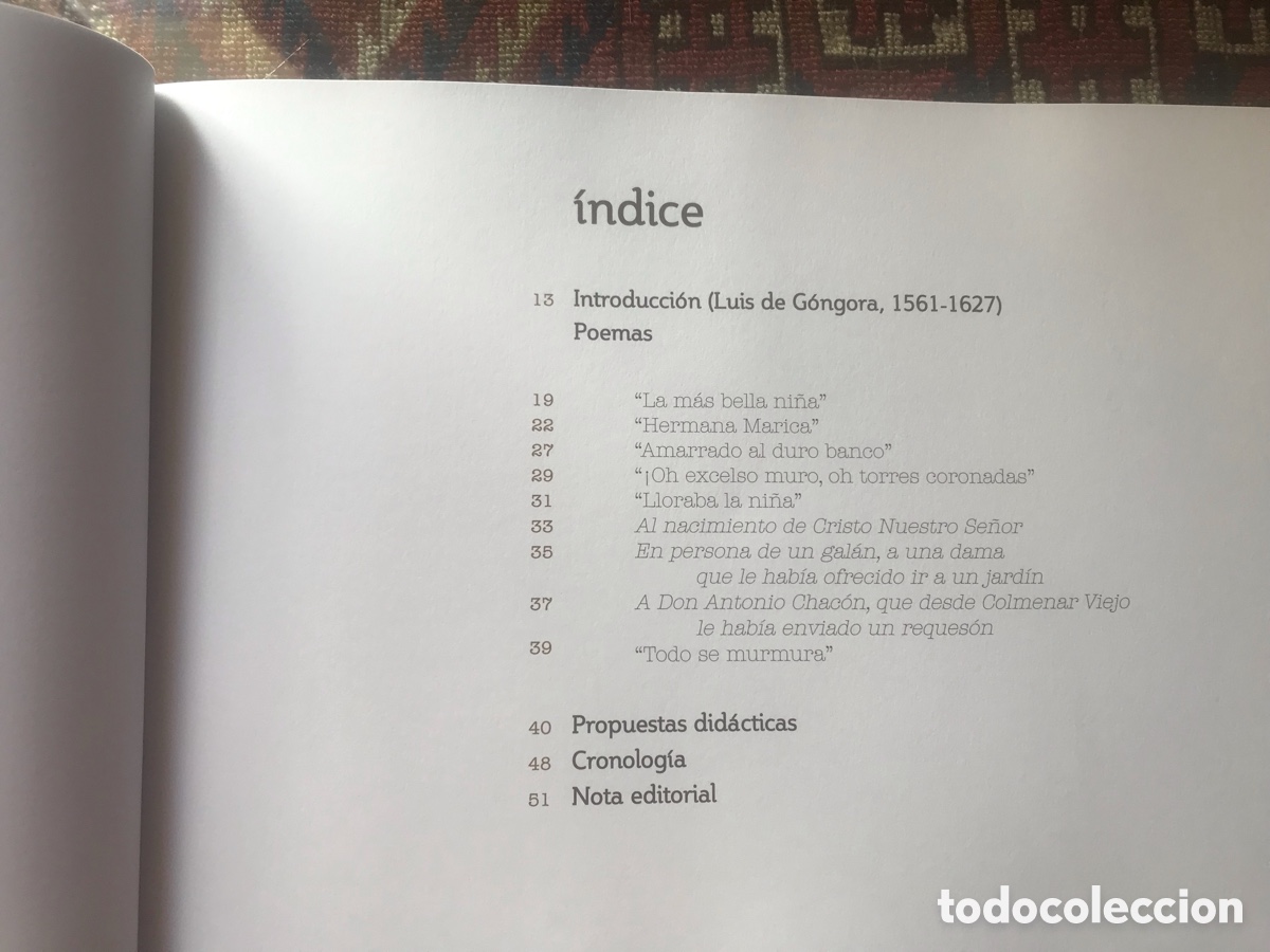 Libros de segunda mano: Luis de G&oacute;ngora. La fiesta de la lectura - Foto 2