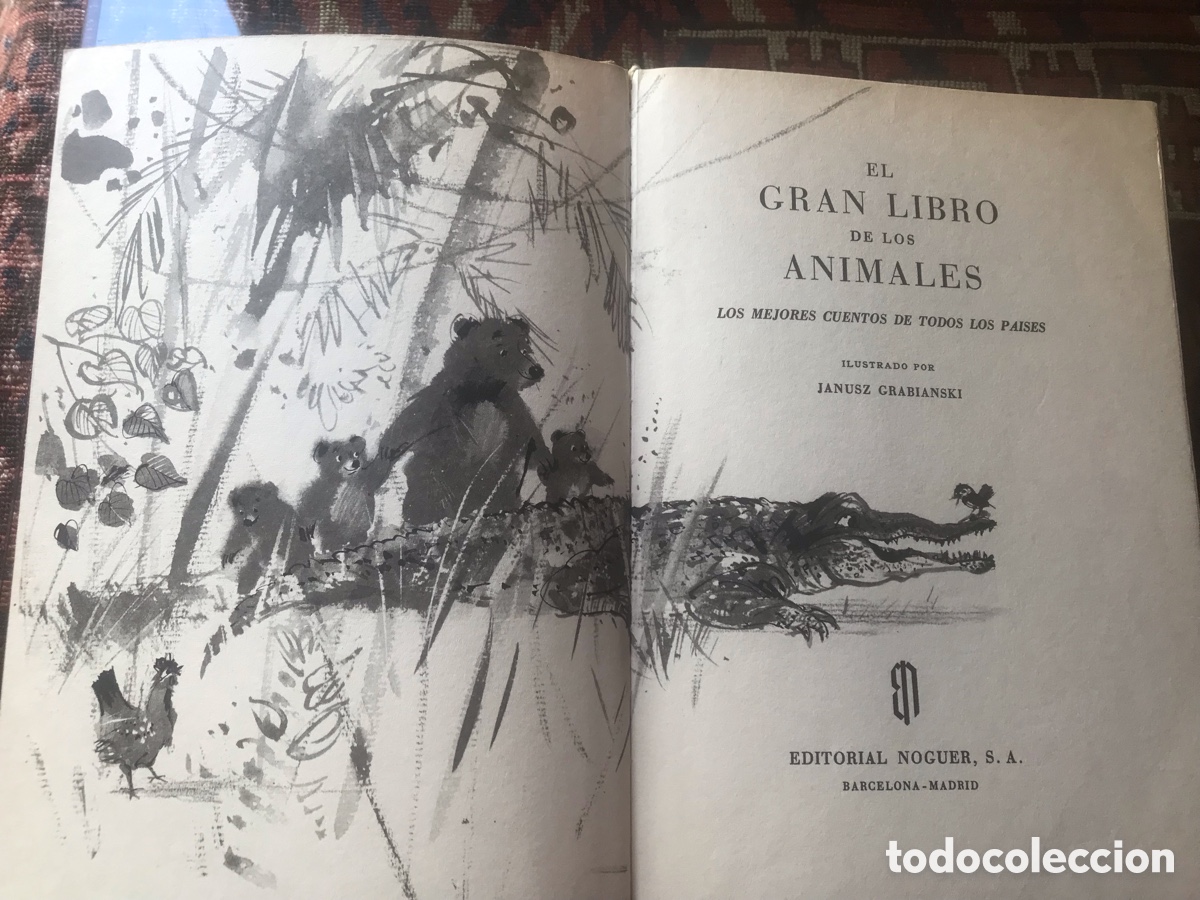 Libros de segunda mano: El gran libro de los animales. Editorial Noguer. - Foto 4