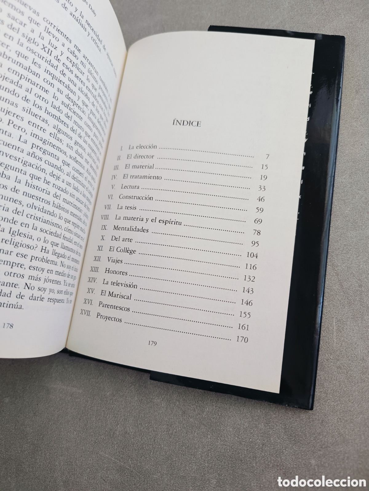 Libros de segunda mano: La historia contin&uacute;a. George Duby. - Foto 3