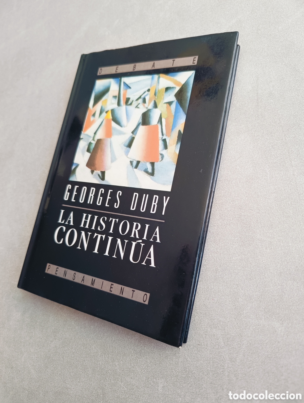 Libros de segunda mano: La historia contin&uacute;a. George Duby. - Foto 4