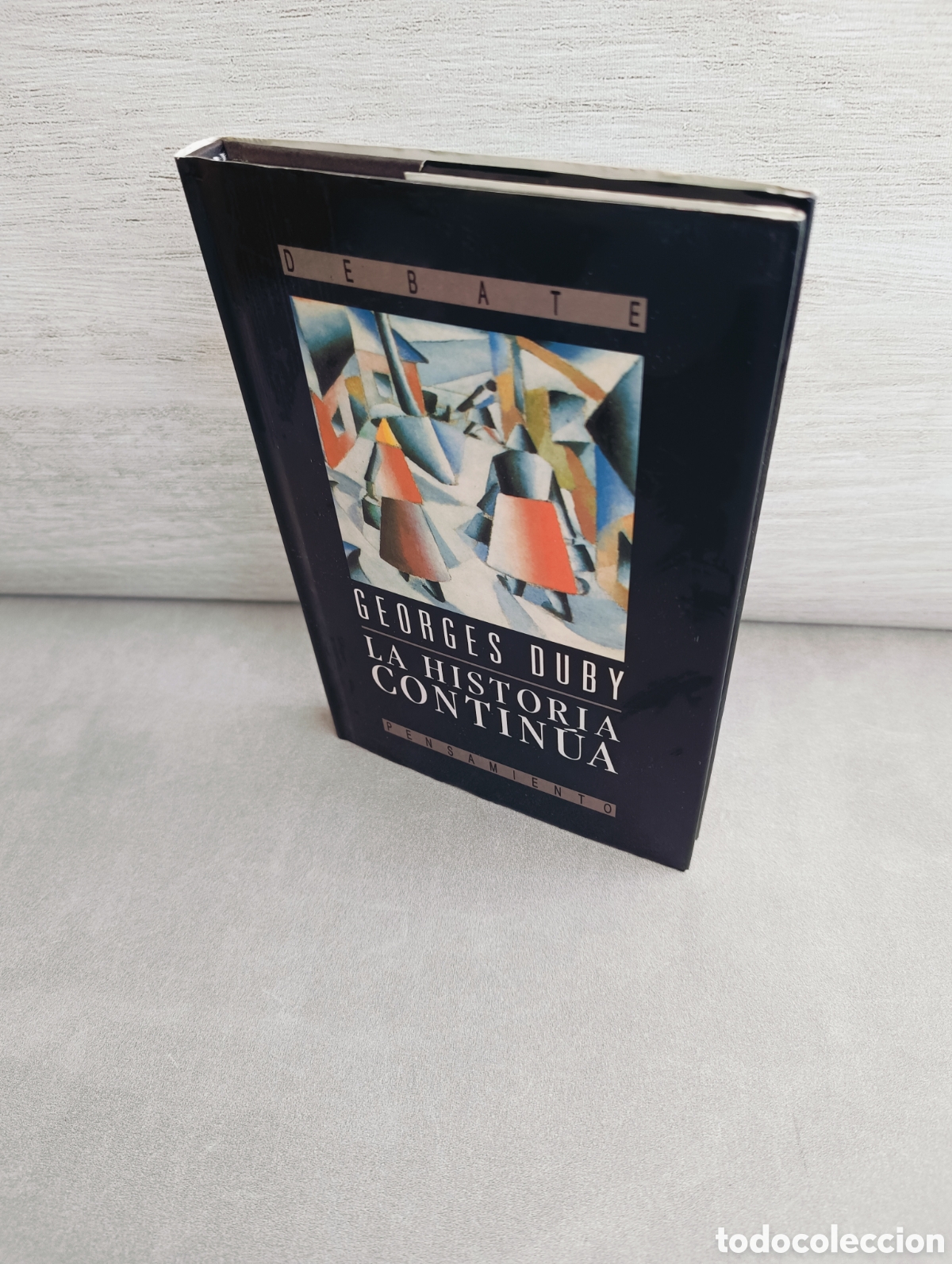 Libros de segunda mano: La historia contin&uacute;a. George Duby. - Foto 1