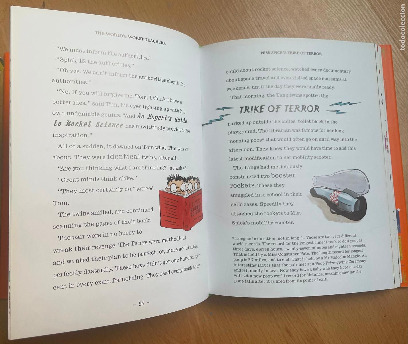 Libros de segunda mano: THE WORLDS WORST TEACHERS, David Walliams EN INGLES - Foto 3