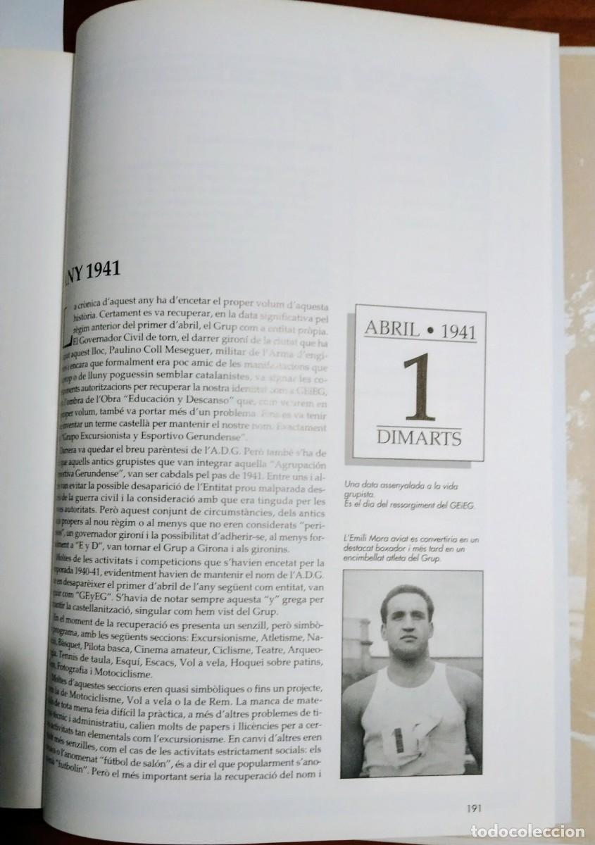 Libros de segunda mano: LIBRO GEIEG 1919-1941 DEPORTE-EXCURSIONISMO - Foto 13