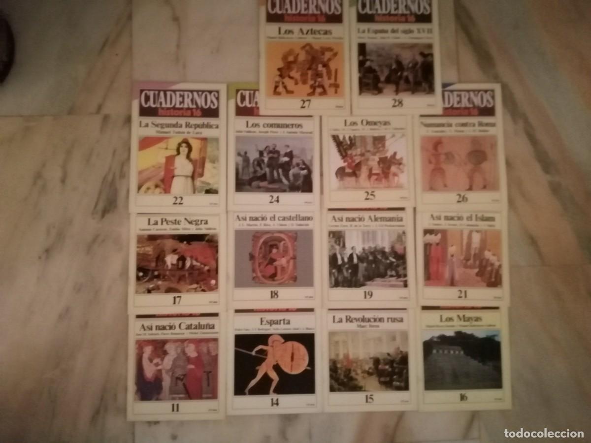 Libros de segunda mano: Cuadernos Historia 16. 14 cuadernos diferentes - Foto 1