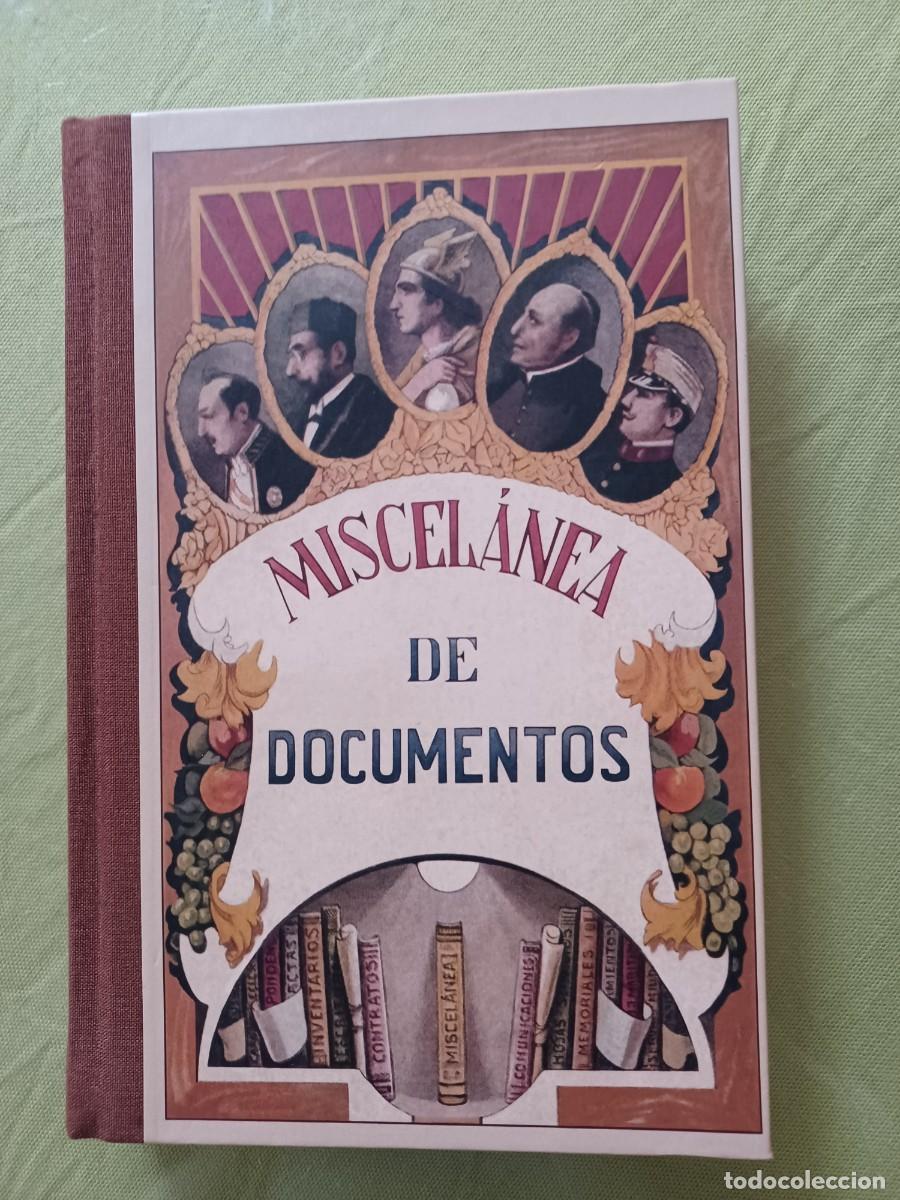 Libros de segunda mano: Miscel&aacute;nea general de documentos.- PALUZIE Y CANTALOZELLA, Esteban - Foto 1