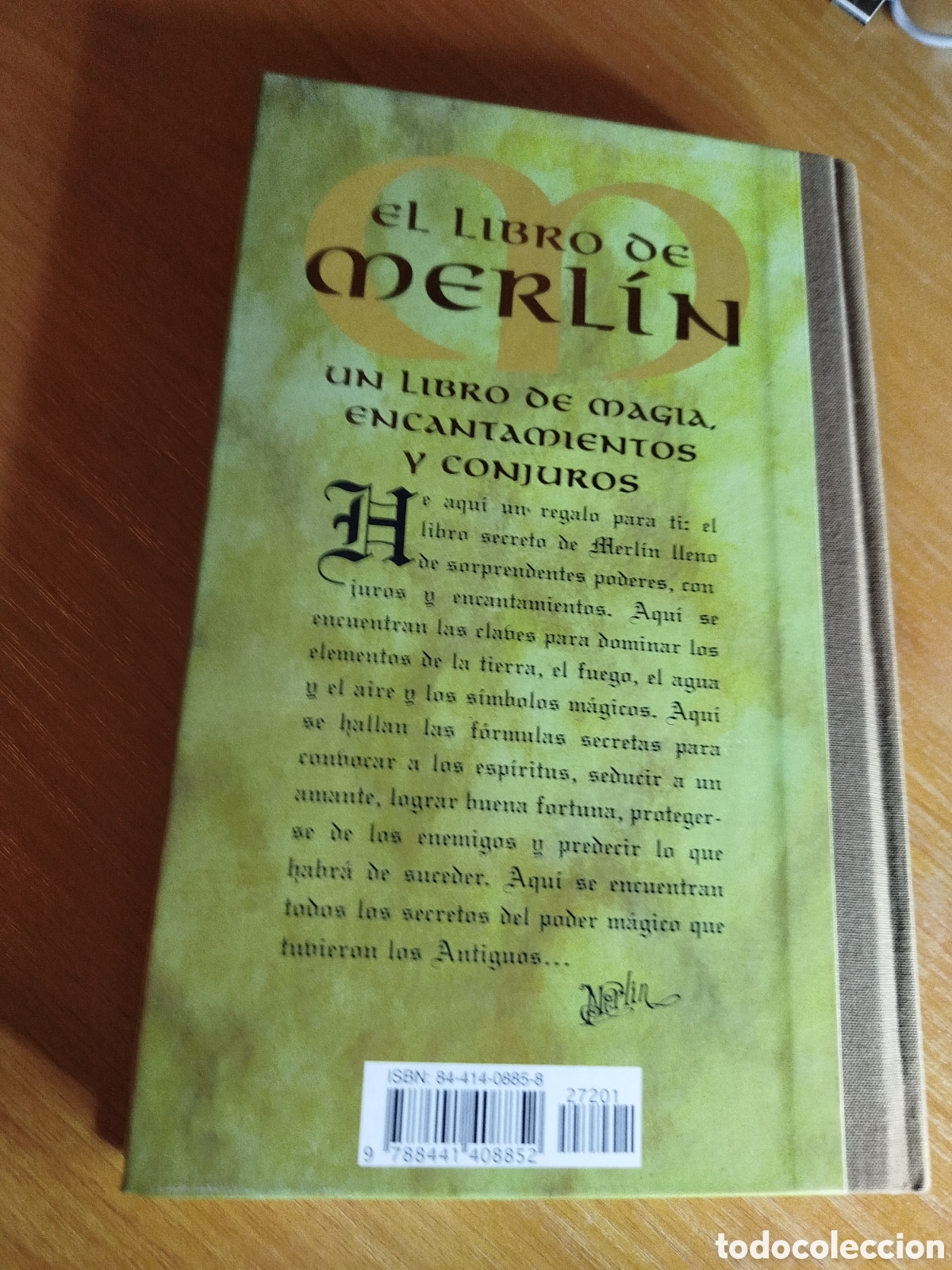 Libros de segunda mano: El libro de Merl&iacute;n. Un libro de magia encantamientos y conjuros. - Foto 3