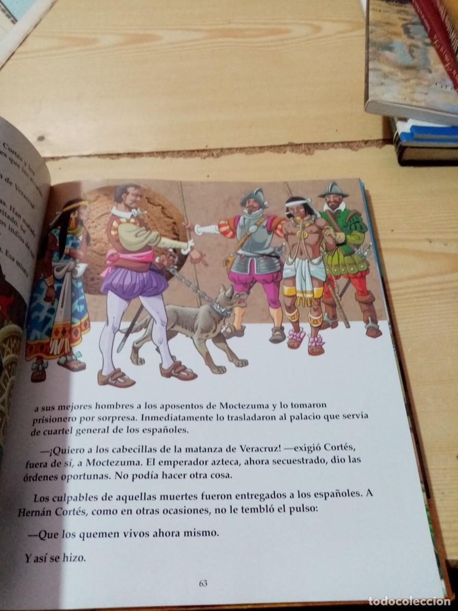 Libros de segunda mano: EXPLORADORES Y CONQUISTADORES ESPA&Ntilde;OLES. JOSE MORAN. EST28B2 - Foto 2