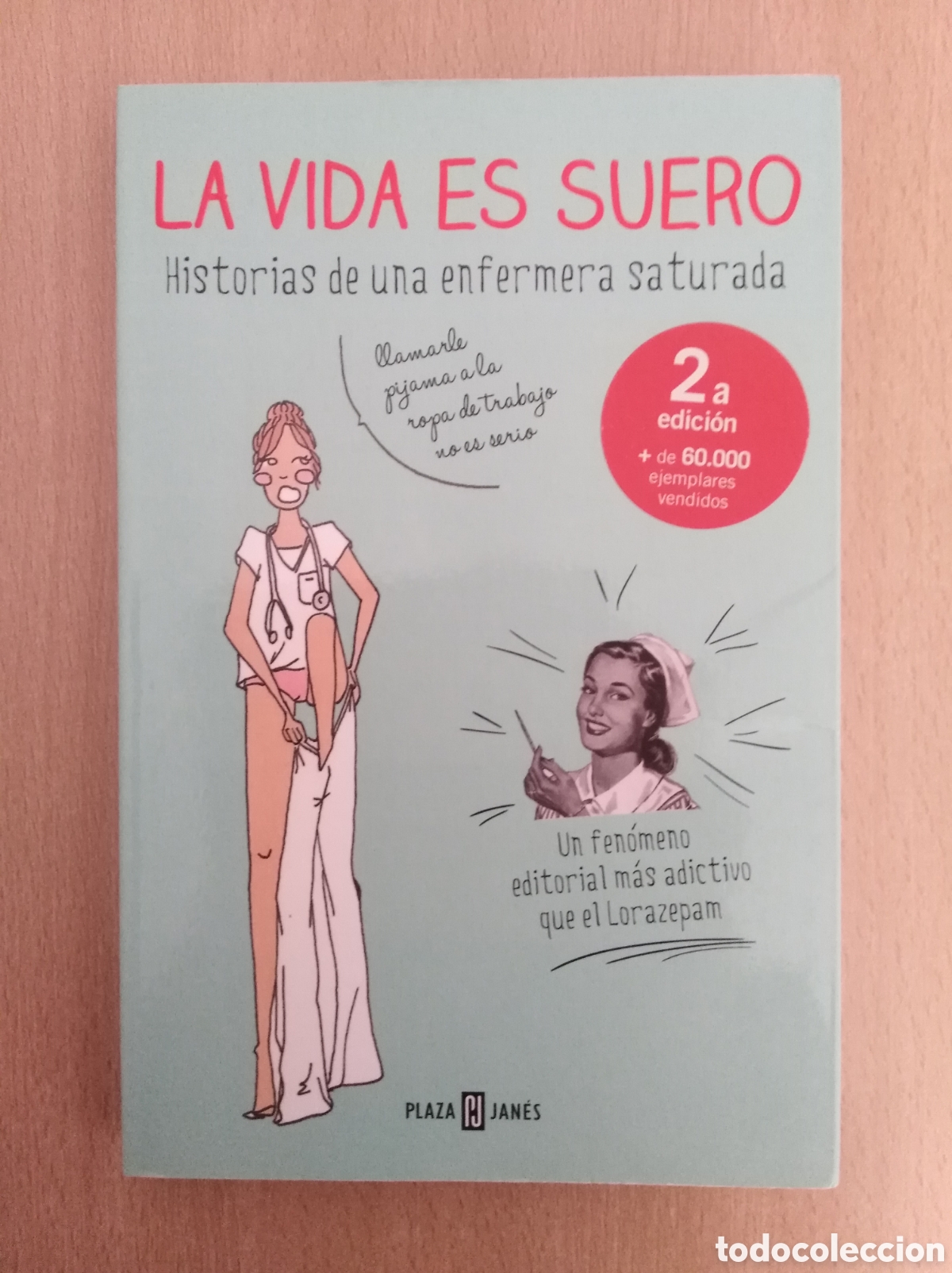 Libros de segunda mano: LA VIDA ES SUERO. Saturnina Gallardo - Foto 1