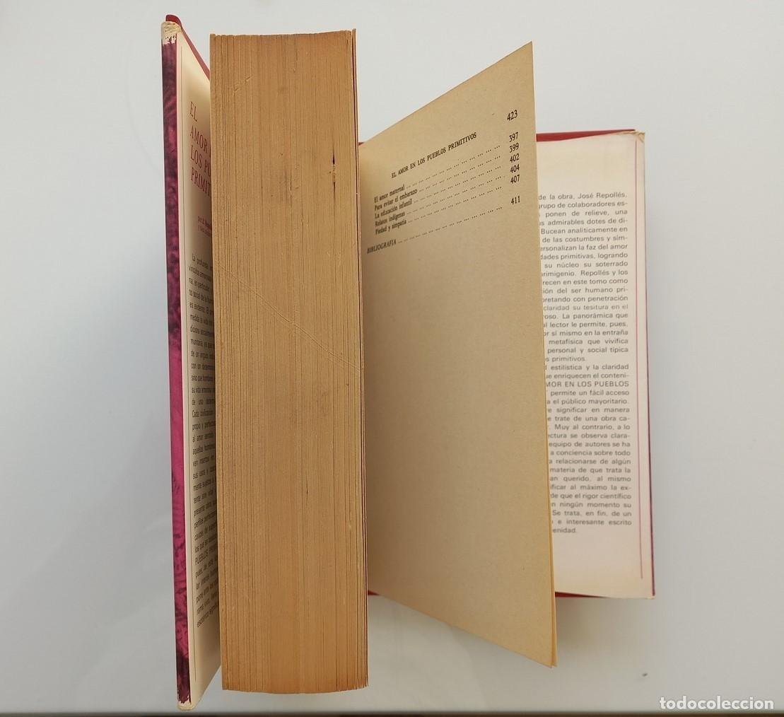 Libros de segunda mano: El amor en los pueblos primitivos. (Jos&eacute; Repoll&eacute;s) - Foto 5